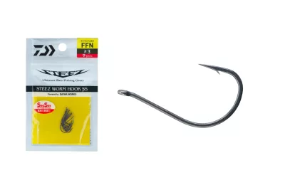 DAIWA Steez Worm Hook #3 9Stk. — 2