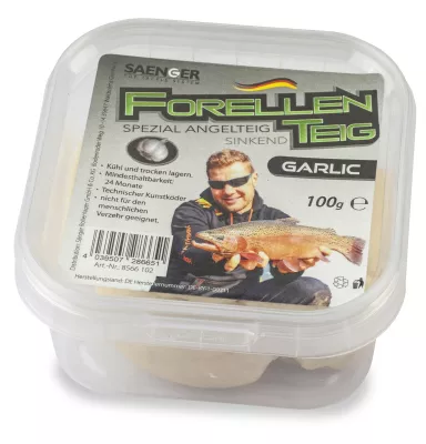 SÄNGER Forellenteig 100g Stinky Cheese — Garlic
