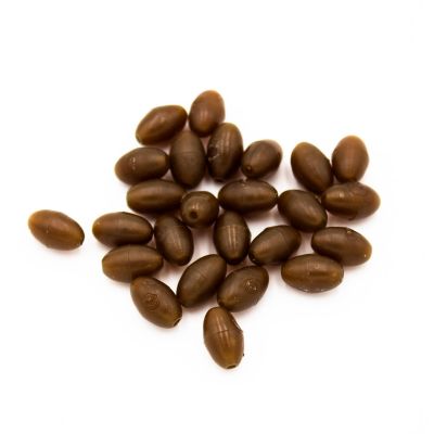 Gummiperle oval 3mm 25st — 3.00