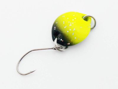 EFT Trout Tear Spoon 1,5g perl-yellow black glitter — perl-yellow black glitter 1.50