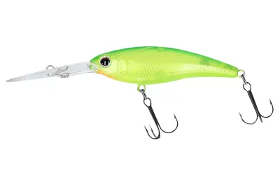 DAIWA Steez Shad 60SP-MR shirauo 6.0cm 6.7g Minnowbait schwebend Medium Deep Runner — 60SP-DR 6.00 akabane lime