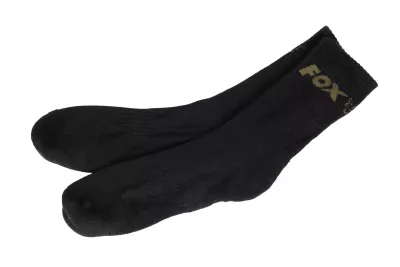 FOX Green Socks 3-Pack - 6-9 UK / 40-43 EU — 40-43 Schwarz
