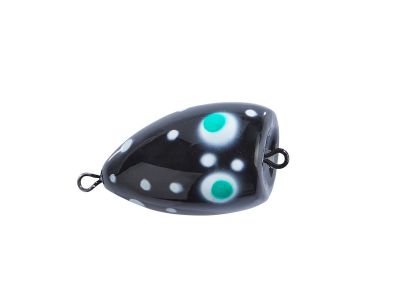 BALZER Trout Attack Popper Splash orange 3cm — 2.20 UV schwarz