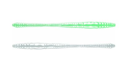 LIBRA LURES Dying Worm 80 Cheese 038-brown 12st, Forellenköder, schwimmend und aromatisiert — 7.00 Glow UV Green Cheese
