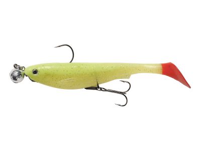 KINETIC Playboy R2F 130mm 25g Transparent Darkness 2st Gummifische Softbaits — 13.0 Chernobyl