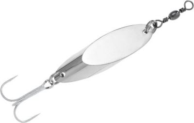 BALZER Colonel Z Disc Blinker rot-Glitter 10g — Silber 30.0