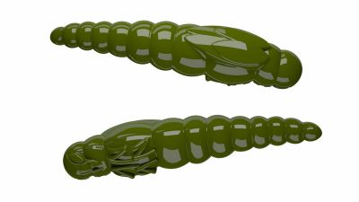 LIBRA LURES Largo Slim 28 Cheese 040-black 15st, Forellenköder, schwimmend und aromatisiert — 2.80 Olive Krill