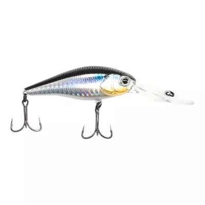 TAIPAN Diving Shad Chrome Black 62mm — 6.20 Real Shad