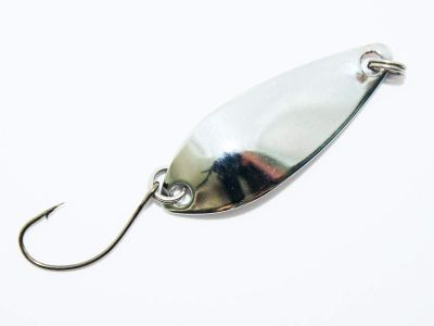 EFT Trout Dancer Spoon 4g green black glitter — silver 3.50