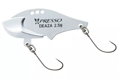 DAIWA Presso Deaza pearl olive/pearl ivory 3.1cm 2.5g Spezial-Blinker — silver 2.50