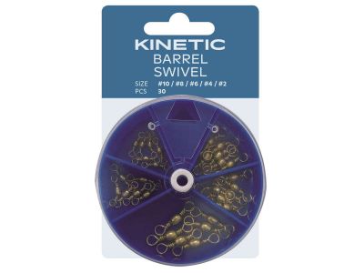 KINETIC Barrel Swivel Assortment — Barrel