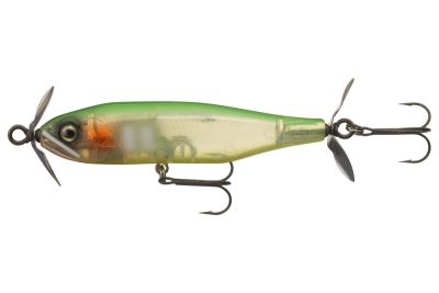 DAIWA Steez Prop 85S ghost ayu 8.5cm 13.8g Propbait langsam sinkend — 85F 8.50 clear lime