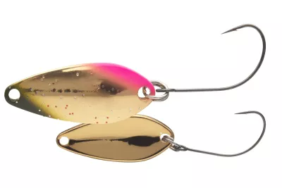 DAIWA Presso EV blue/silver 2.3cm 1.2g Blinker — green/pink 1.20