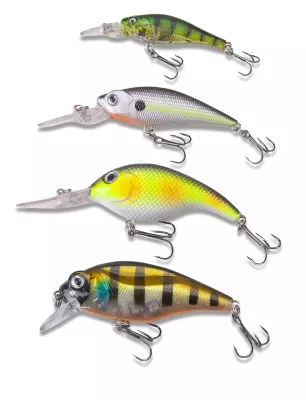 SÄNGER Specialist Barsch Wobbler Set 1/4pcs. — Barsch-Set 1