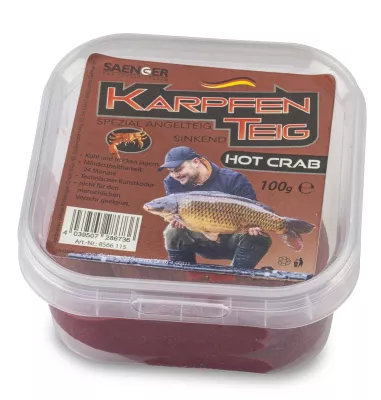 SÄNGER Karpfenteig 100g Scopex Vanille — Hot Crab