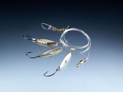 BALZER 71 Grad Nord Dorsch Blinker System mit 3 Dorschblinkern 1st — 4/0