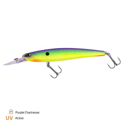 ZECK Murdock 10.5cm - 1.4m F Black SF — Medium 12.5 Purple Chartreuse