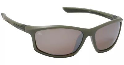 MIKADO Sonnenbrille - Polarisiert - 7871 - Grau Spiegeleffekt - 1st — Braun