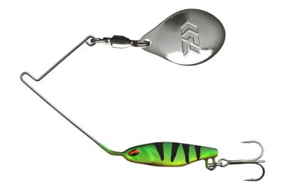 DAIWA Prorex Micro Spinner Fish TG chromed orange 5.3g — Firetiger 5.30