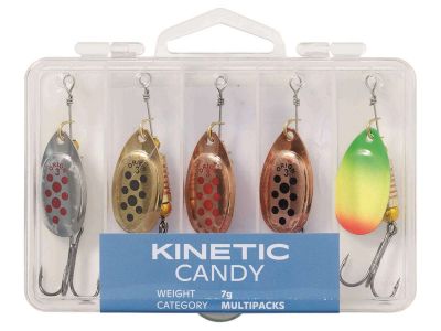 KINETIC Candy 10g 5st Spinner — mix 7.00