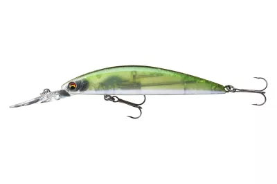 DAIWA Tournament Current Master F-DR lazer red 9.3cm|12g — 9.30 green flash ghost