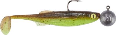 BALZER 71 Gead Nord Gummiset Dorsch-Köhler, 60 und 80g, 12 und 15cm, Pink-Weiss — 15.0 Green Pumpkin