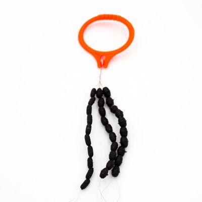 Oval Stopper Set L schwarz 3x10st — L schwarz