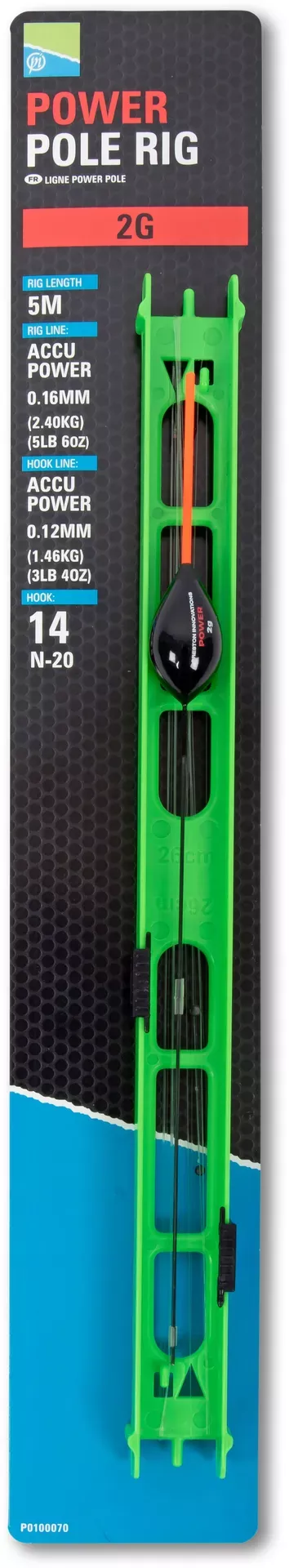 PRESTON 0.5g Kerry Pole Rig — Power 1.00