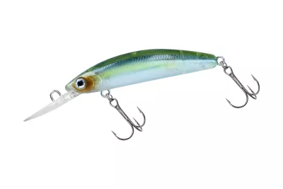 DAIWA Steez Double Clutch 50SP special shiner 48mm 2.7g — 5.00 natural ghost shad