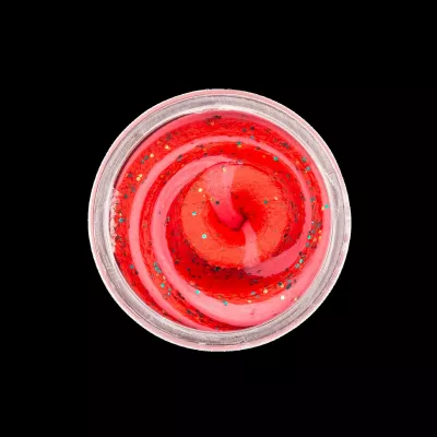 BERKLEY PowerBait Trout Bait Turbo Dough Strawberry Dream 50g — Chunky Cherry