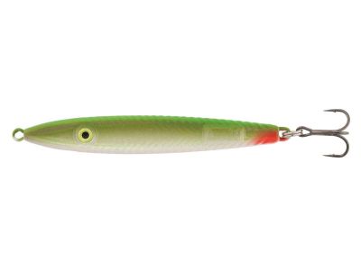 KINETIC Als 15g Metal Blue Flash Meerforellenblinker — green/pearl 15.0