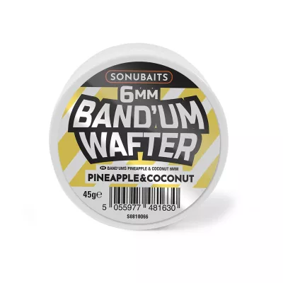 SONUBAITS Bandum Wafters 10mm Pineapple & Coconut 45g — 6.00 Pineapple & Coconut