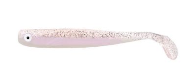 ZECK Zander Gummi 9cm Nachtschatten - 3 pcs — 16.0 Violettglitter