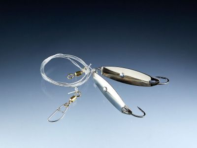 BALZER 71 Grad Nord Dorsch Blinker System mit 3 Dorschblinkern 1st — 6/0