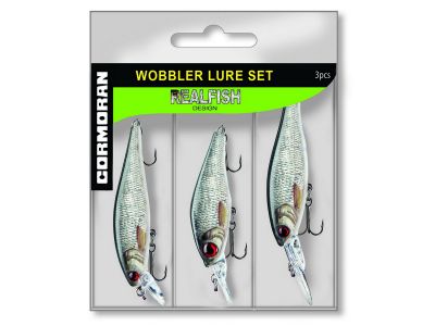 CORMORAN "Baby Brown Trout Design" Lure Set 5.0/5.5/6.5cm 3Stk. — Roach