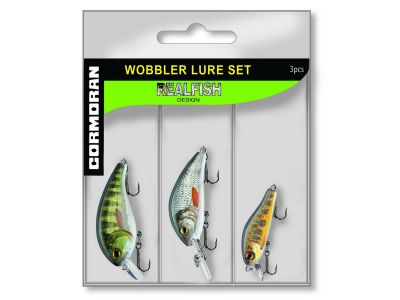 CORMORAN "Baby Brown Trout Design" Lure Set 5.0/5.5/6.5cm 3Stk. — mix 1