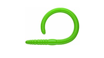 LIBRA LURES Flex Worm 95 Cheese 031-olive 10st, Forellenköder, schwimmend und aromatisiert — 9.50 Hot Green Cheese
