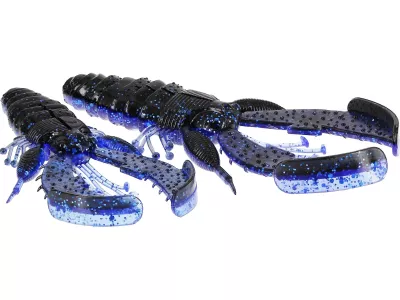 Westin CreCraw Creaturebait 8,5cm 7g UV Craw 5st - Gummifisch — 10.0 Motoroil Pepper