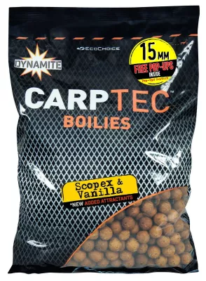 Dynamite Baits Carptec Boilies Krill & Crayfish 20mm 300g — 15.0 1800 Scopex-Vanille