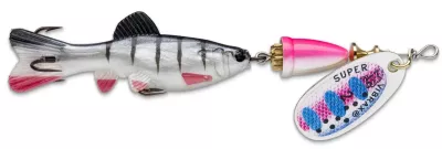 BLUE FOX Vibrax Chaser 2 S, 8g Silver — 2 RT