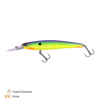 ZECK Murdock 10.5cm - 1.4m F Black SF — Medium 10.5 Purple Chartreuse