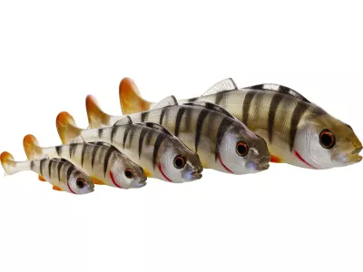 Westin Original Perch 7cm 4g Real Perch 2st - Gummifisch — 7.00 T Perch