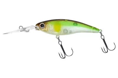 DAIWA Steez Shad 60SP-MR shirauo 6.0cm 6.7g Minnowbait schwebend Medium Deep Runner — 60SP-MR 6.00 natural pearl ayu