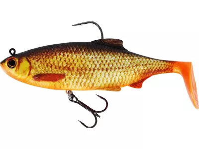 Westin Ricky the Roach Shadtail R 'N R 14cm 57g Sinking Lively Roac - Gummifisch — 10.0 Real Roach