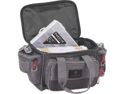 Westin W4 Lure Loader 4 Boxes Small Titanium Black - Tasche — S