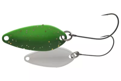 DAIWA Presso EV blue/silver 2.3cm 1.2g Blinker — green tea 1.20
