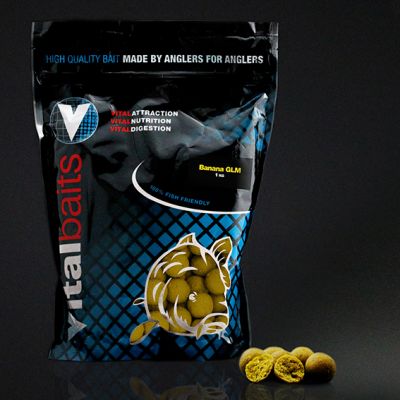 VITALBAITS Boilies The Mojo 30mm 1 kg — 14.0 1000 Banana GLM