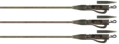FOX Edges Naturals Size Anti Tangle Sleeves x 25 — Tubing Leadclip Ready Rig