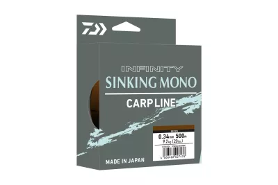 DAIWA Infinity® Sinking Mono dark olive 0.28mm 6.30kg 500m — 500 Brown 0.28