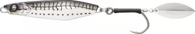 WILLIAMSON Thunder Jig Bladed 80 YG, 80mm 40g Yellow Tail Glow — UVSC 40.0
